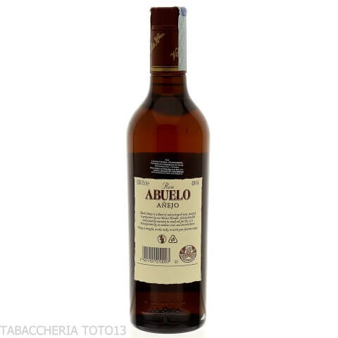 Abuelo anejo Vol.40% Cl.70 - Rhum - Mélasse