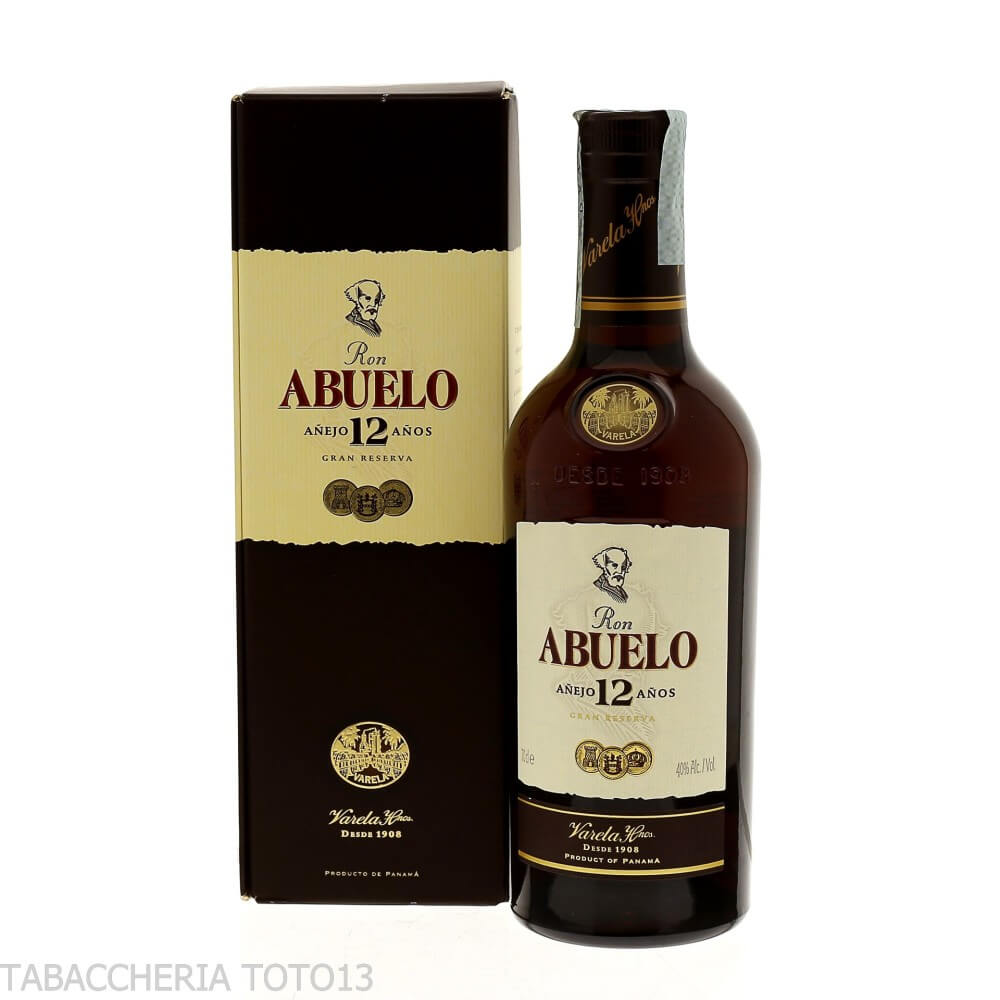 Abuelo anejo 12 anos Vol.40% Cl.70 - Spiritueux - Mélasse