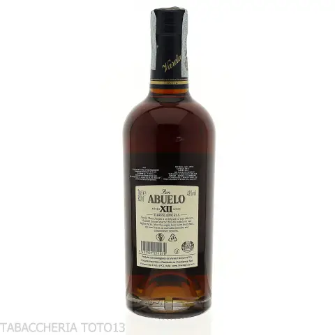 Abuelo anejo 12 anos Three Angels Vol.43% Cl.70 - Spiritueux - Mélasse