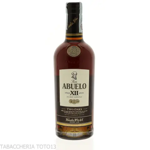 Abuelo anejo 12 anos Two Oaks Vol.40% Cl.70 - Spiritueux - Mélasse