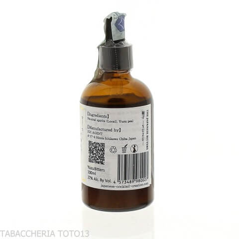 Japanese Bitters Yuzu Vol.27% Cl.10 - Spiritueux