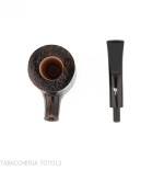 Mastro Geppetto Pipa con forma cherrywood en brezo pulido con chorro de arena - Pipas de Tabaco