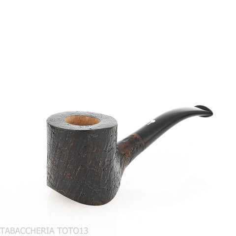 Mastro Geppetto Pfeife in Cherrywoodform aus sandgestrahltem Dornbusch - Tabakpfeifen