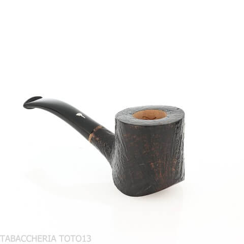 Mastro Geppetto Pipe en forme cherrywood en bruyère sablée - Pipe Pour le Tabac - Racine naturelle