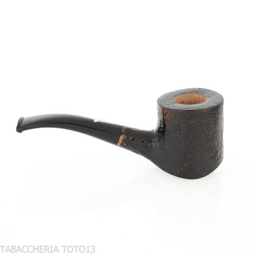 Mastro Geppetto Cherrywood shaped pipe in sandblasted briar - Tobacco Pipes - Natural root