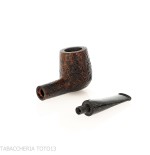 Mastro Geppetto Billiard dritta in radica sabbiata - Pipe