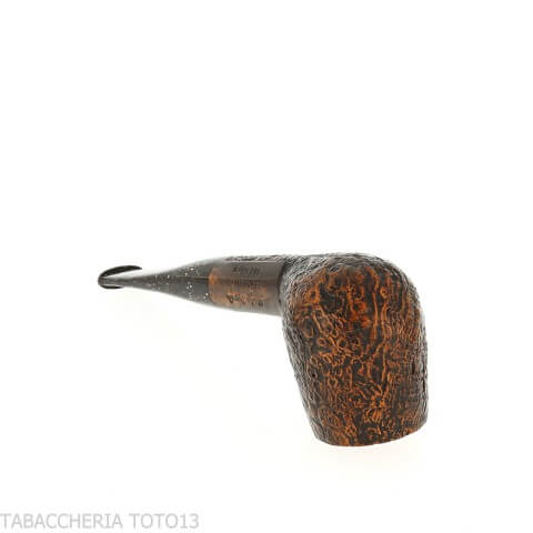 Straight billiard pipe in sandblasted briar Mastro Geppetto - Tobacco Pipes - Natural root