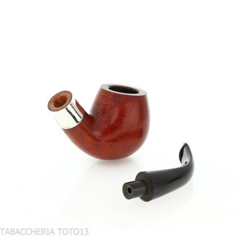 Peterson Deluxe Classic Terracotta 68 Bent Apple P-lip-Peterson