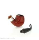 Peterson Deluxe Classic Terracotta 68 Bent Apple P-lip-Peterson