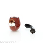 Peterson Deluxe Classic Terracotta 68 Bent Apple P-lip-Peterson