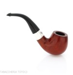 Peterson Deluxe Classic Terracotta 68 Bent Apple P-lip-Peterson