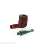 Mastro Geppetto Panel Billiard dritta in radica rusticata - Pipe