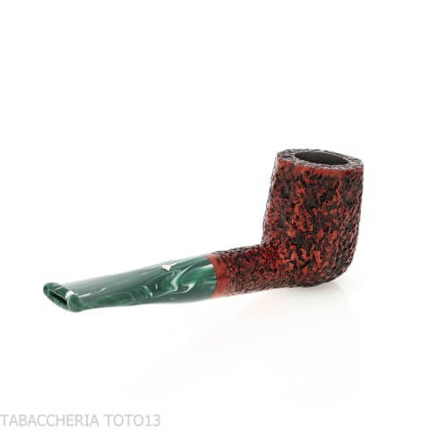 Pipa de billar Mastro Geppetto de panel recto en brezo rústico - Pipas de Tabaco