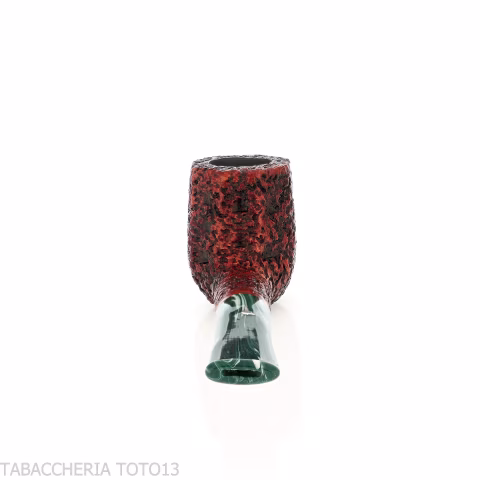 Mastro Geppetto Panel Billiard dritta in radica rusticata - Pipe