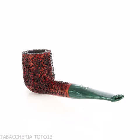 Mastro Geppetto Panel Billiard dritta in radica rusticata - Pipe