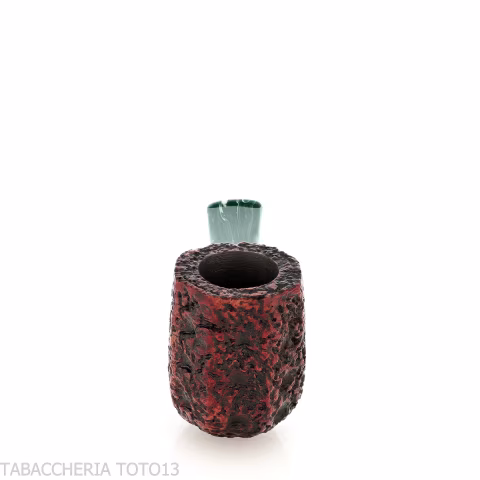 Mastro Geppetto Panel Billiard dritta in radica rusticata - Pipe