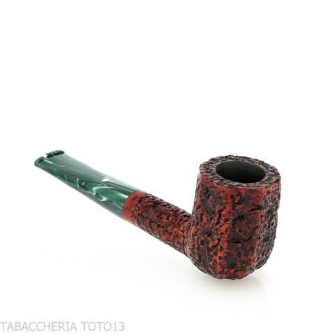 Pipa de billar Mastro Geppetto de panel recto en brezo rústico - Pipas de Tabaco
