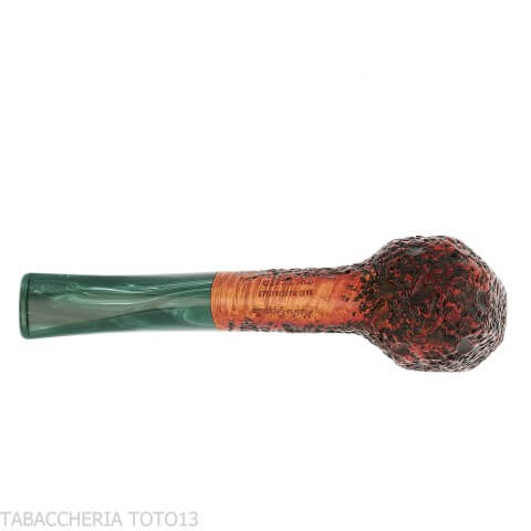 Pipa de billar Mastro Geppetto de panel recto en brezo rústico - Pipas de Tabaco