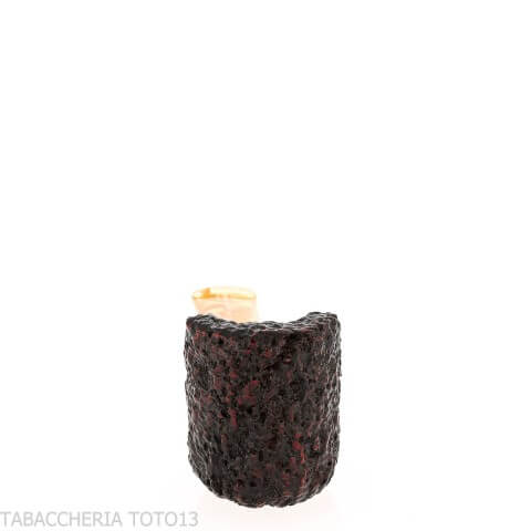 Mastro Geppetto pipa forma Pot Motorities dritta radica rusticata - Pipe