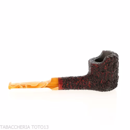 Mastro Geppetto pipa forma Pot Motorities dritta radica rusticata - Pipe