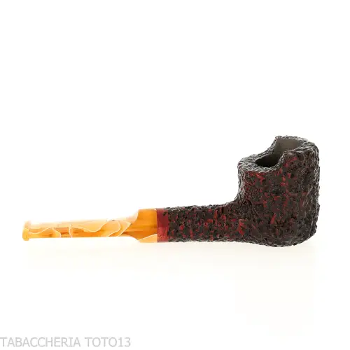 Pipe droite Mastro Geppetto Pot Motorities en bruyère rustiquée - Pipe Pour le Tabac - Racine naturelle