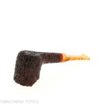 Mastro Geppetto pipa forma Pot Motorities dritta radica rusticata - Pipe