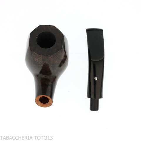 Pipa Mastro Geppetto Bent Panel de brezo pulido - Pipas de Tabaco