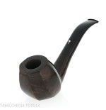Mastro Geppetto Bent Panel Pipe in Polished Briar - Tobacco Pipes - Natural root