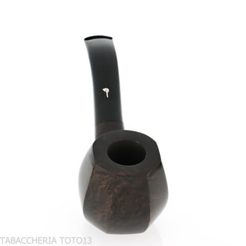 Mastro Geppetto pipa forma Bent Panel radica lucida - Pipe