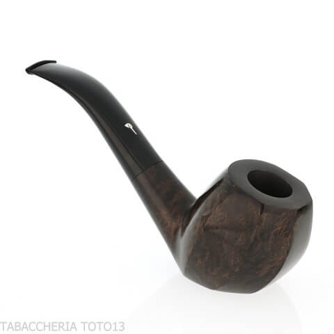 Pipe Mastro Geppetto Bent Panel en bruyère polie - Pipe Pour le Tabac - Racine naturelle