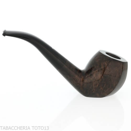 Mastro Geppetto Bent Panel Pipe in Polished Briar - Tobacco Pipes - Natural root