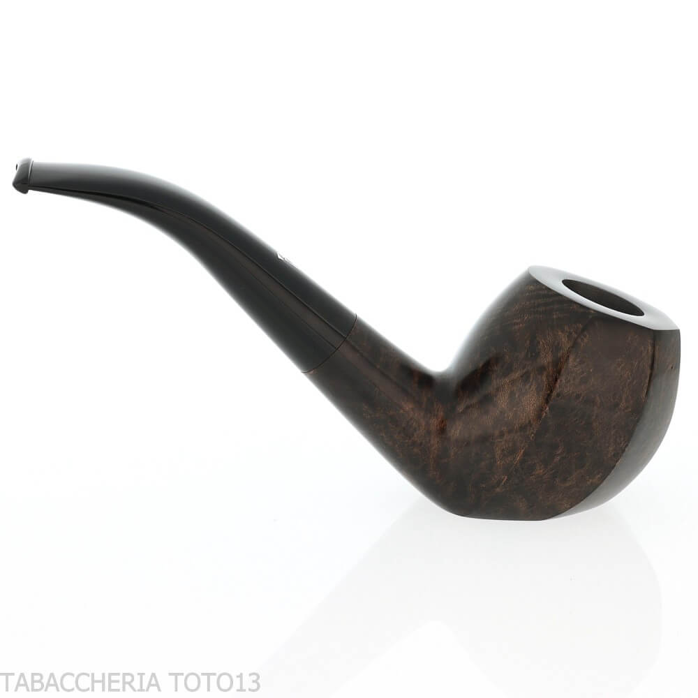 Mastro Geppetto pipa forma Bent Panel radica lucida - Pipe