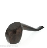 Mastro Geppetto Bent Panel Pipe in Polished Briar - Tobacco Pipes - Natural root