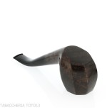 Mastro Geppetto Bent Panel Pipe in Polished Briar - Tobacco Pipes - Natural root