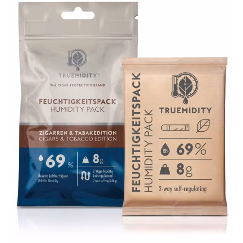 Truemidity humidity control 69% Sachet hermétique de 8 grammes-Humidificateurs bidirectionnels