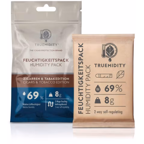 Truemidity humidity control 69% Sachet hermétique de 8 grammes-Humidificateurs bidirectionnels