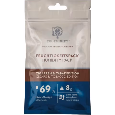 Truemidity humidity control 69% 8 gramos con bolsa hermética-Humidificadores bidireccionales