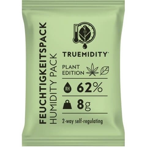 Truemidity humidity control 62% 8 grams for tobacco Kentucky or Cannabis-Bidirectional Humidifiers