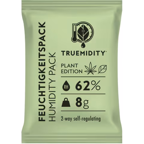 Truemidity humidity control 62% grammi 8 per tabacco Kentucky o Cannabis-Umidificatori Bidirezionali