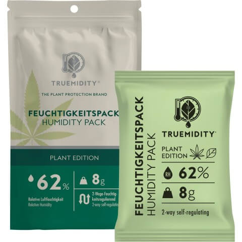 Truemidity humidity control 62% 8 Gramm für Kentucky- oder Cannabis-Tabak-Bidirektionale Luftbefeuchter