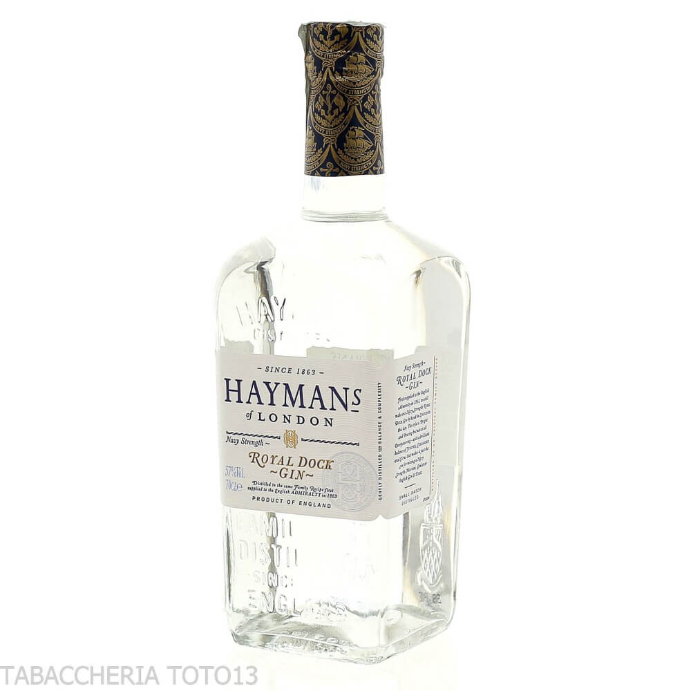 Gin Hayman's Royal Dock Navy Strength Vol 57% CL.70 - Distillati