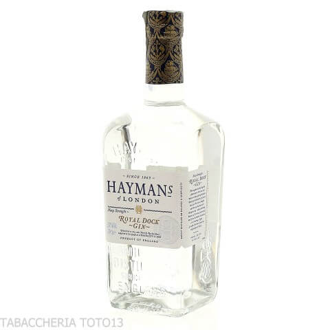 Gin Hayman's Royal Dock Navy Strength Vol. 57% CL.70 - Spiritueux - Blé dur