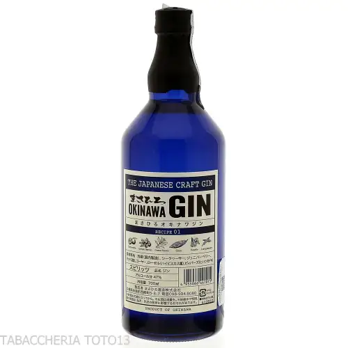 Okinawa Recipe 01 japanese craft gin Vol.47% Cl.70 - Spiritueux - Fruit, Riz