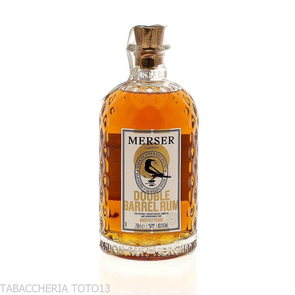 Merser & C. rum double barrel Reserve Vol.43% Cl.70 - Distillati