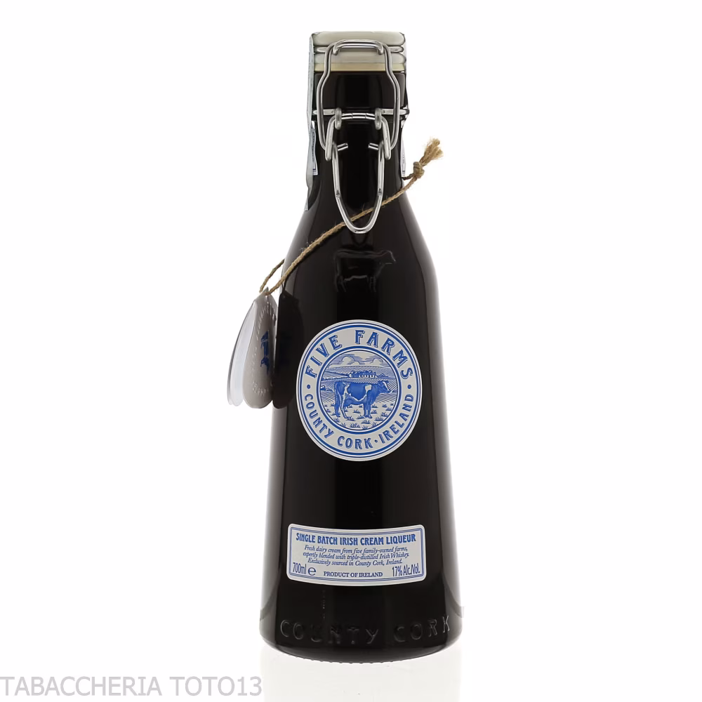 Irish Cream Liqueur Five Farms Vol.17% Cl.70-Liköre – Fruchtdestillate