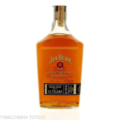 Jim Beam 12 y.o. Signature Craft Kentucky Straight Bourbon Vol. 43% Cl.70 - Spiritueux