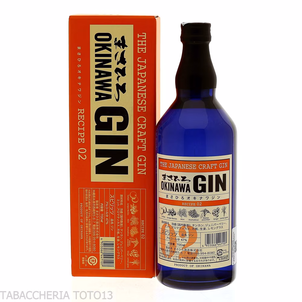 Okinawa Recipe 02 japanese craft gin incontra tè e lemongrass