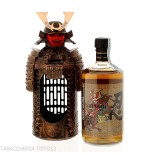 Whisky giapponese Shinobu Shogun con Armatura Samurai