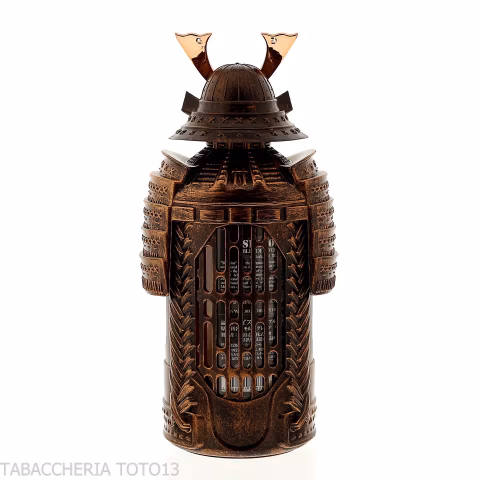 Whisky giapponese Shinobu Shogun con Armatura Samurai