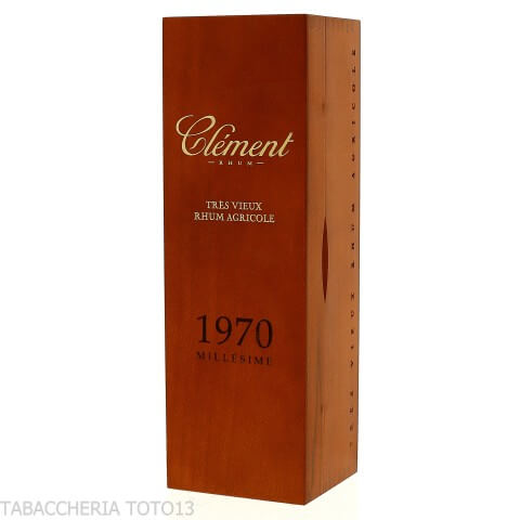 Clement Vieux 1970 Vol.44% Cl.70 - Spiritueux - Jus de canne à sucre